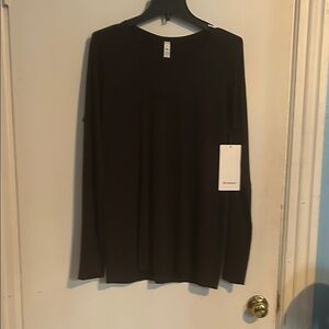 lululemon athletica Black Long Sleeve Tee